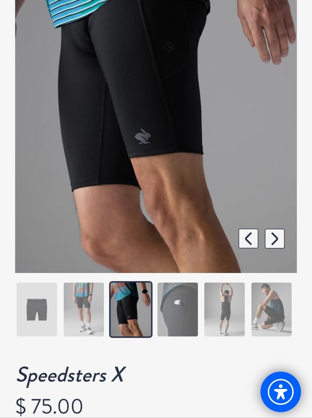 Men’s Rabbit Running Shorts - Picture 4 of 4
